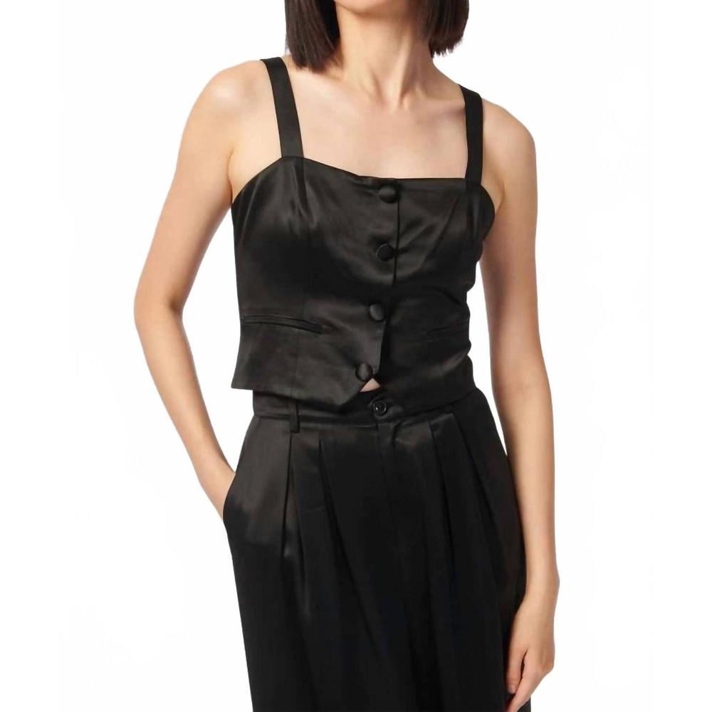 NEW CAMI NYC berta cami in black